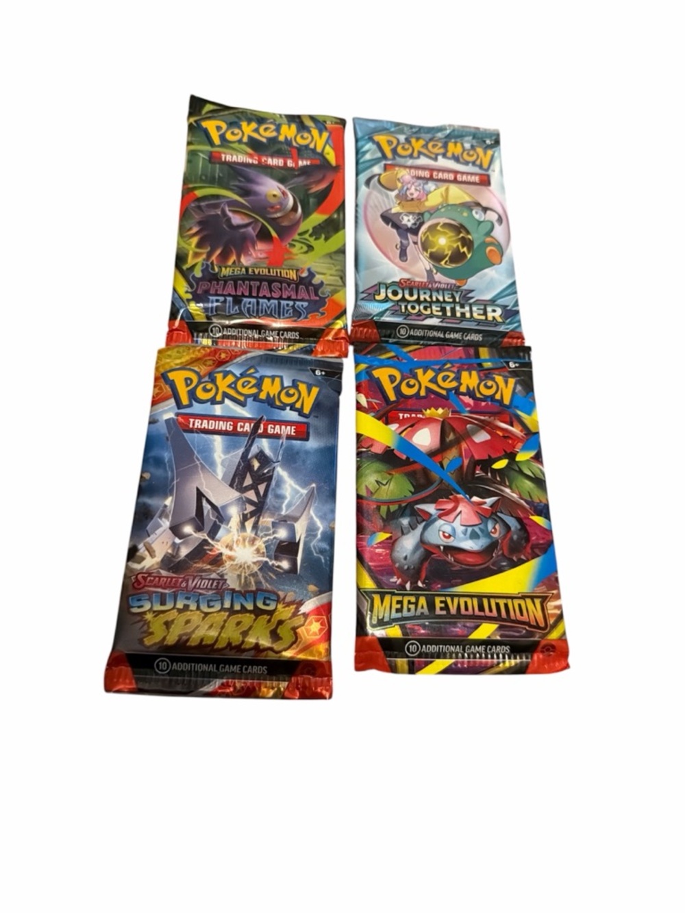 Pokémon Trading Card Game Booster Packs - Assorted Sets - Multicolor